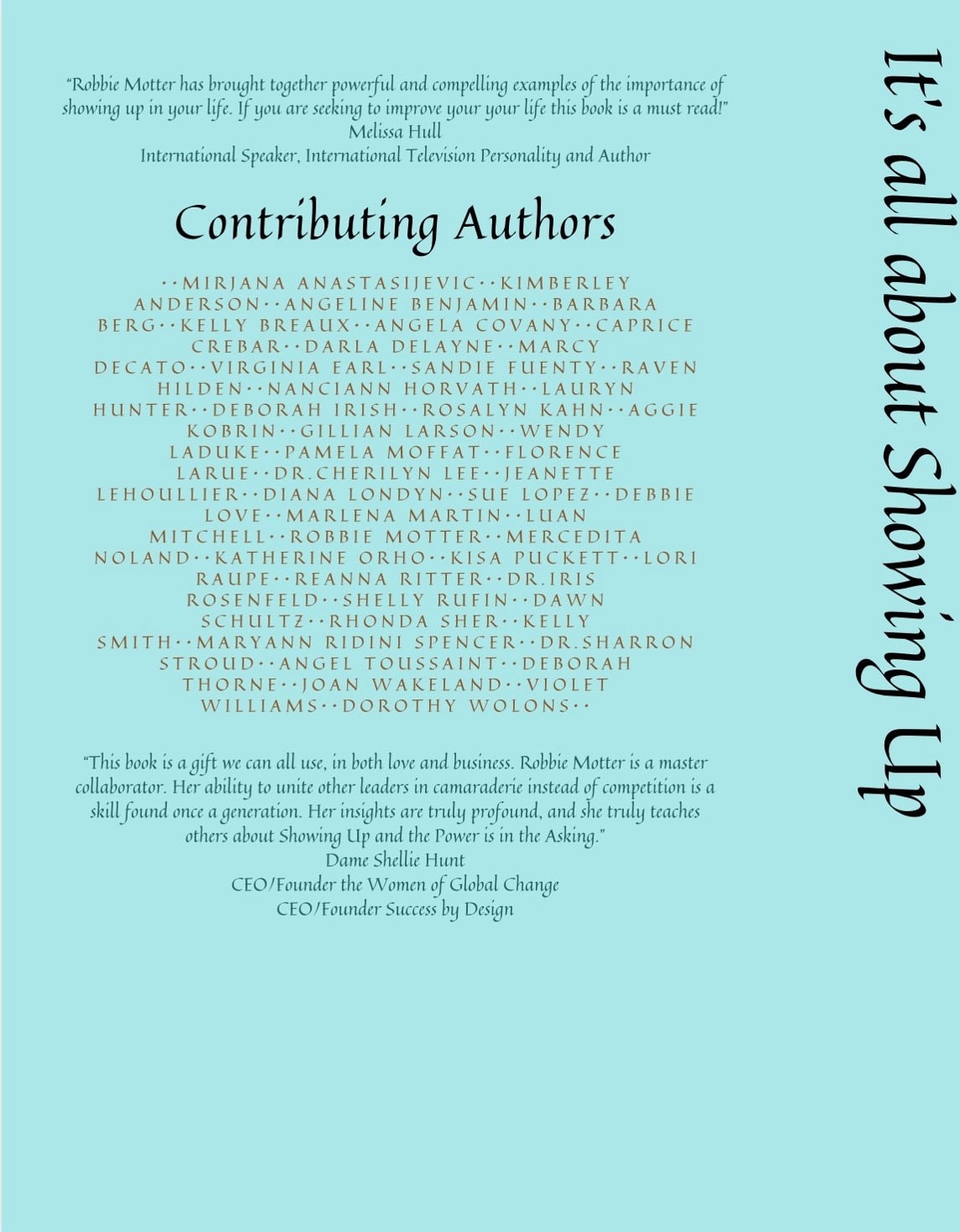Contributing authors