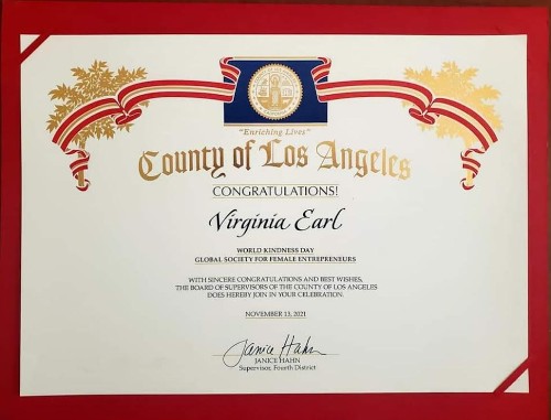 County of Los Angeles Award